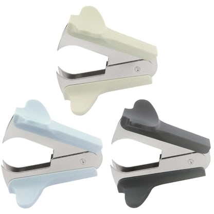 ZZTX 3 Pack Staple Remover (Blue, Green, Dark Gray) - color: Blue, Green, Dark Gray