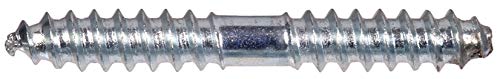 Hillman Zinc-Plated Carbon Steel Double-End Dowel Screws 5/16 x 4-1/2-Inch