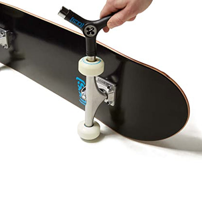 [CCS] Skateboard Tool - All in One T Tool, Metal T Tool W/Grip File, or Y Tool W/Rethreader - color: Black Rethreader