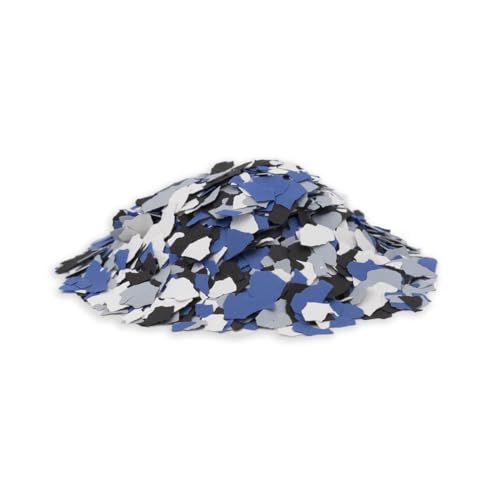 Spartan Epoxies Complete Epoxy Floor Kit, 300-400 ft², Gray/Orbit Flake - size: 300-400 ft², style: Medium Gray with Orbit Flake