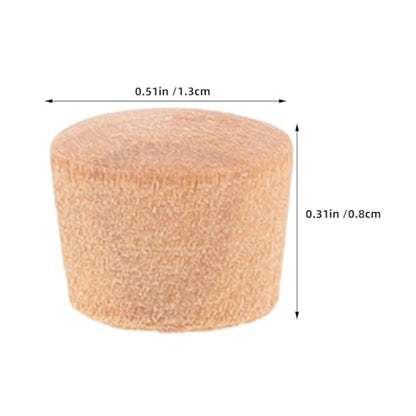 BESPORTBLE 50 Pack Wood Hole Plugs Wooden Plugs for Furniture Holes and Carpenter Bee Hole Filler Reusable Tapered Stopper Plug for Woodworking Projects