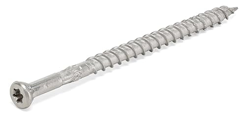 Power Pro Premium 305 Stainless Steel Trim Screws (#8 x 2-1/2") - 1lb Box