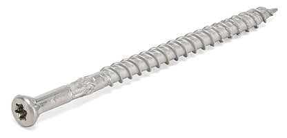 Power Pro Premium 305 Stainless Steel Trim Screws (#8 x 2-1/2") - 1lb Box