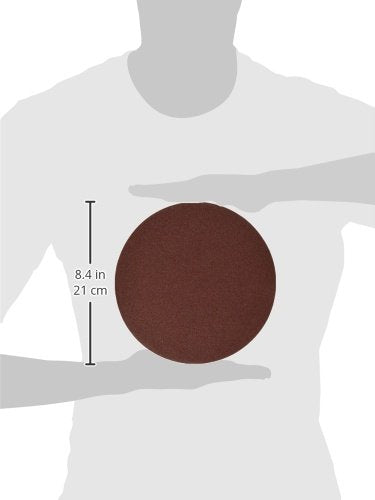 POWERTEC 10 PCS 80 Grit 8 Inch PSA Sanding Discs, Self Stick Adhesive Sandpaper, 8" for Drywall, Woodworking, Paint, Epoxy with Random Orbital Sanders, DA Sanders, 4x36 Belt Disc Sander (110550) - style: 80 Grit