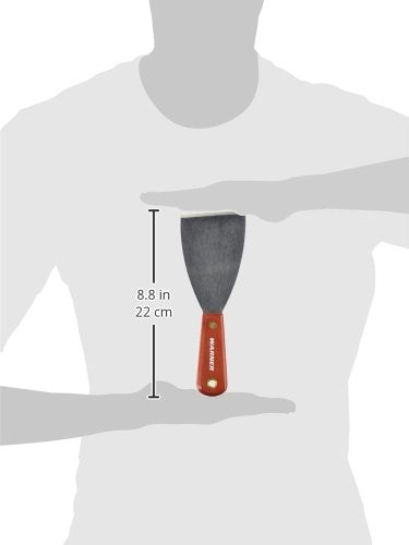 Warner 3" Stiff Scraper, Carbon Steel Blade, Rosewood Series, 615 - size: 3", style: Stiff Scraper