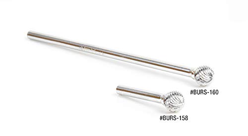 Amana Tool - BURS-084 Solid Carbide Cylindrical Shape with End Cut 3/8 Dia x 3/4 x 1/4 Sha - style: BURS-084