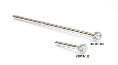 Amana Tool - BURS-084 Solid Carbide Cylindrical Shape with End Cut 3/8 Dia x 3/4 x 1/4 Sha - style: BURS-084