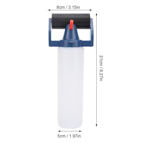 Wood Glue Roller Applicator Bottle, Dispenser with Cap for Crafts Repairs