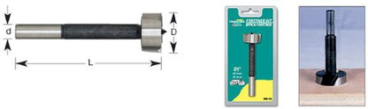Amana Tool - FO-317 Forstner Pattern Bit 1-1/4 Dia x 3/8 Shank - size: 1-1/4 Dia x 3/8 Shank