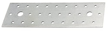 Alberts 331955 Perforated Plate Sendzimir-Galvanised 200 x 60 mm - size: 200 x 60 mm