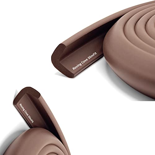 Roving Cove Furniture Edge Protector, Desk Edge Cover, Small 9ft Edge Only - color: Coffee Brown, size: Small 9 Foot (Pack of 1)
