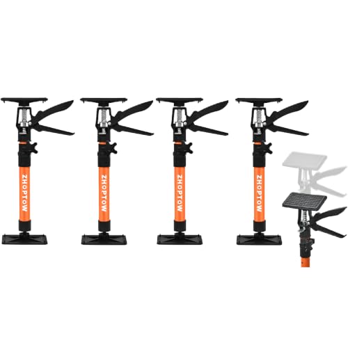 Adjustable Support Pole - Cabinet Jack, Drywall Lift, 16.2-31.9 Inch Adjustable Height, Supports up to 154lbs, 3rd Hand,Cabinet Jacks for Installing cabinets,Ceiling, Cargo Bars - size: 16.2"-31.9" 4PC
