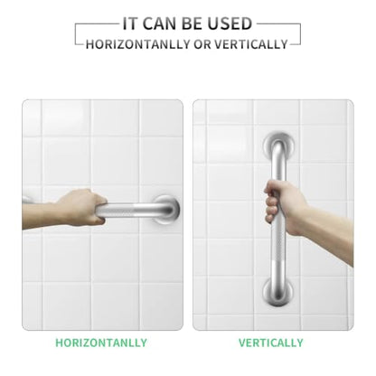 Grab Bars for Shower, 2 Pack 16 in Anti Slip Safety Bath Handle for Senior - size: 16 Inch