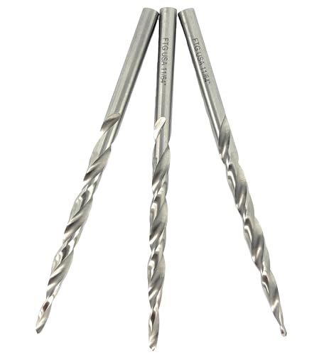 FTG USA 3 Pk #8 (11/64") HSS M2 Tapered Replacement Bits for TCT Countersink - size: #8 (11/64"), style: Standard Flute 3-Pack