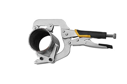 Xiao & Dao Pro Locking pipe clamp, 10 inch This clamp with swivel V shape pads for clamping pipe and tube to weld and repair,etc (2-pack) - color: 10-inch 2-pack