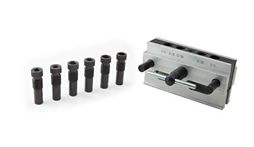 VCT Dowel Jig Kit, Self Centering Doweling Jig, Wood Doweling Hole Drilling Guide