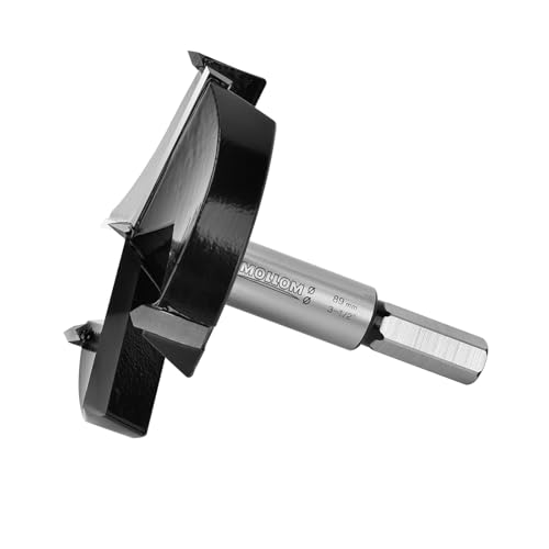 Mollom 89mm (3-1/2") Triple Flute Carbide Forstner Drill Bit - size: 89mm | 3-1/2"