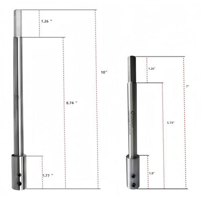 7-inch and 10-inch Forstner bit Extension - size: 7“ &10”