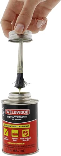DAP 00107 Weldwood Original Contact Cement,3 oz- Pack of 2 - size: 3 oz - Pack of 2