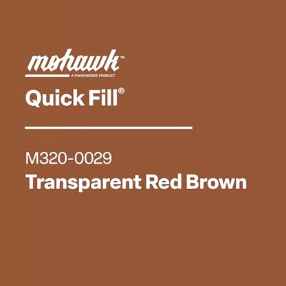 Mohawk Finishing Products Quick Fill Putty Burn-in Stick Wood Filler, Transparent Red Brown M320-0029, 1 Count