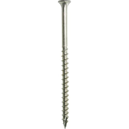 Grip-Rite PrimeGuard Max Deck Screws for Outdoor Projects - Bugle Head - Coarse Thread Wood Screws - T25 Star Drive - 316 Stainless Steel - #10 x 3-1/2" - 1000 Screws - MAXS31210DS3161M