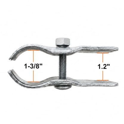 8 Pack Wood Panel Clamps, Horse Panel Clamps Fit 1-3/8" Livestock Panels