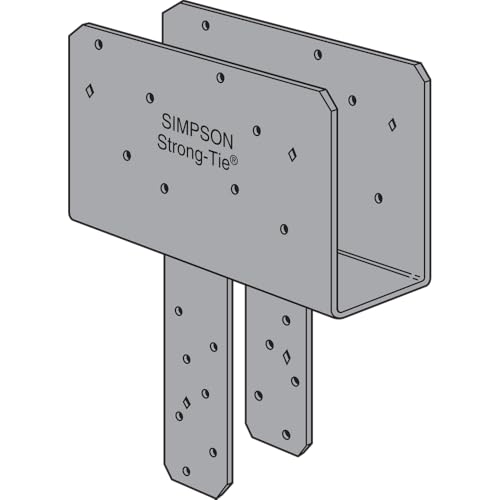 Simpson Strong-Tie CCQ46SDS2.5 CCQ Column Cap for 4X Beam, 6X Post with Strong-Drive SDS Screws - size: 1 Each
