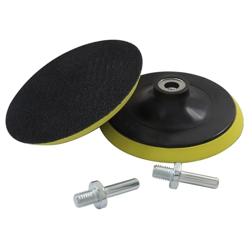 5 Inch Hook & Loop Sanding Backing Pads, 2 Pack - size: 5 Inch