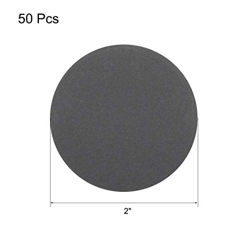 uxcell 2-Inch Hook and Loop Sanding Disc Wet/Dry Silicon Carbide 800 Grit 50 Pcs - size: 800 Grit