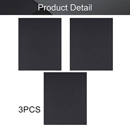 Utoolmart 150 Grits Sanding Sheets Wet Dry Silicon Carbide Sandpaper for Wood Furniture Metal Automotive Polishing 3pcs - color: 3pcs, size: 150 Grit