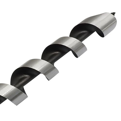 Hordion 1" Wood Auger Drill Bit, 12 Inch Long Ship Auger Bit with Hex Shank