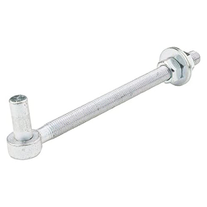 National Hardware Bolts Hook, 7/8" x 12", Steel, Zinc Plated