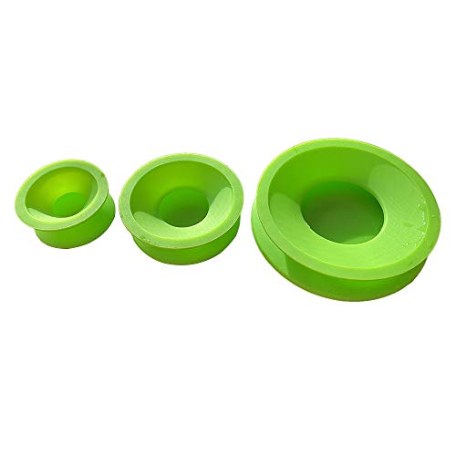 Green Piece® Universal Plug Caps for Cleaning, Storage, Glass and More Silicone Cleaning Caps/Plugs (Green- Pack of 1) - style: Green Cap Plug - Pack of 1