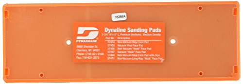 Dynabrade 57454 2-3/4-Inch by 8-Inch Non-Vacuum Dynaline Disc Pad, Vinyl-Face