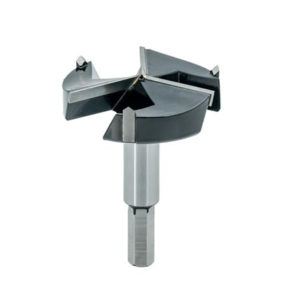 Forstner Drill Bit 3 Inch, Triple-Flute Carbide Tipped Forstner Bit for Hard Wood, Soft Wood, Veneered Plywood, Plastic, Drilling Hole Saw Woodworking Hinge Cutter Tool - style: 3 Inch