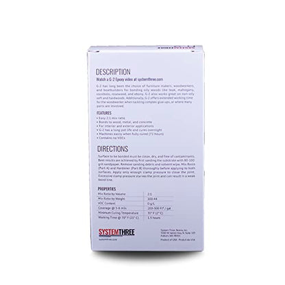 System Three G-2 Epoxy Adhesive, 1.5 Gallon Kit - size: 1.5 Gallons