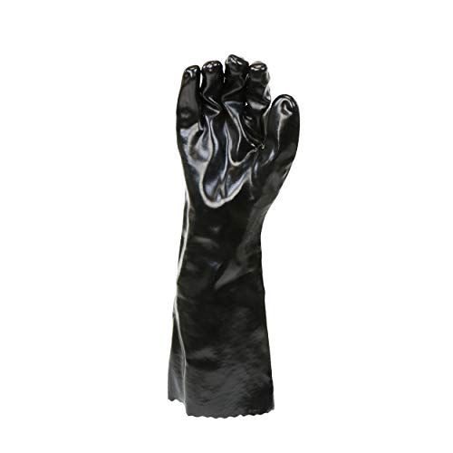 West Chester 12018 Chemical Resistant PVC Coated Work Gloves: 18" Length, Size Large, 2 Pairs - size: One Size (2 Count), style: 1 Pair