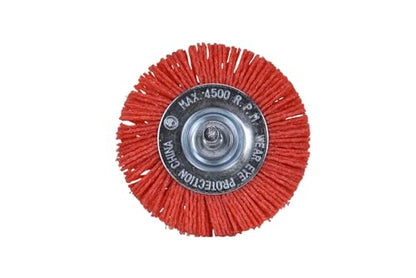 Century Drill & Tool 77431 Nylon Abrasive Radial Brush, 3", Coarse - size: 3" Coarse