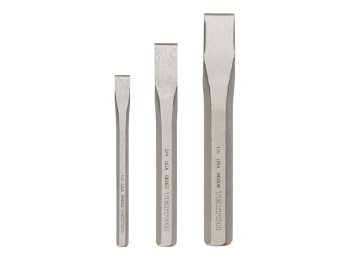 TEKTON Cold Chisel Set, 3-Piece | PNC91003 - size: 3-Piece (1/2, 3/4, 1 in.), style: Cold Chisel