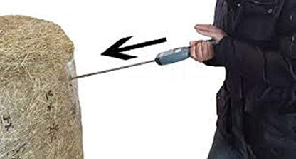 Agratronix Advanced Hay Straw And Silage Moisture Tester With Durable 20" Probe