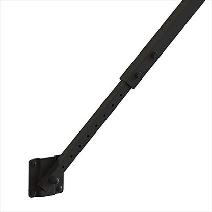 Vinyl Fence Gate Anti-Sag Kit (Black) - color: Black