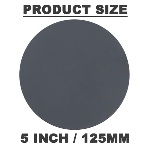 5 Inch Wet Dry No-Hole Sanding Discs, 120Pcs, 800-5000 Assorted Grit