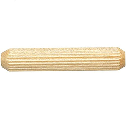 Pinehurst Crafts 1/2 Inch x 3 Inch Fluted Wood Dowel Pins, Great for Furniture, Cabinetry and Crafts Projects, Pack of 20 (Pin_.5x3_20pk)