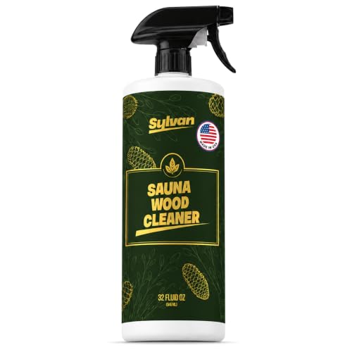 Sauna Wood Cleaner 32 oz | US Made | Sauna Spray | Hemlock, Pine, Cedar