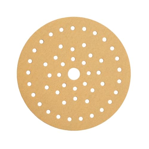 Mirka Gold Multifit 5 Inch 80 Grit Hook and Loop Sanding Discs, 50 Pack - size: Grit 80