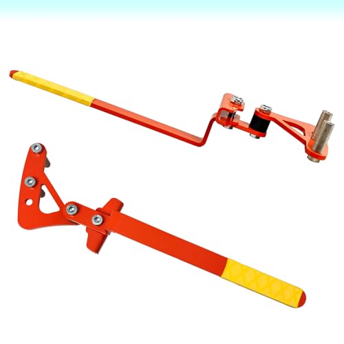 Deck Board Straightening & Removal Tool, Tighten Gaps, Orange