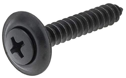 Hillman Trim Screws, #10 x 3/4in, 20 Pack, Black Phosphate