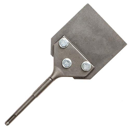 4-in Wide THINSET REMOVAL BIT, Floor Scraper, SDS Plus!!! (4" X 10")