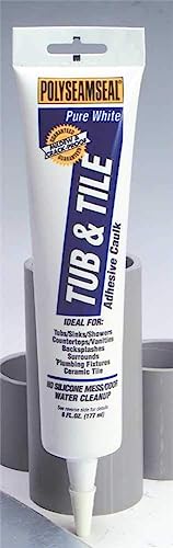 Loctite Polyseamseal Tub & Tile Adhesive Caulk 5.5 Ounce
