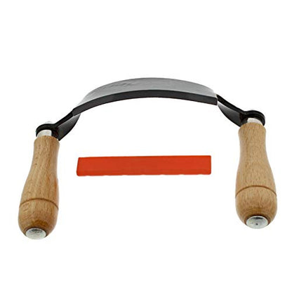 Draw Knife 5" Curved Draw Shave Woodworking Tool (Curved-5 inches) - size: 5"